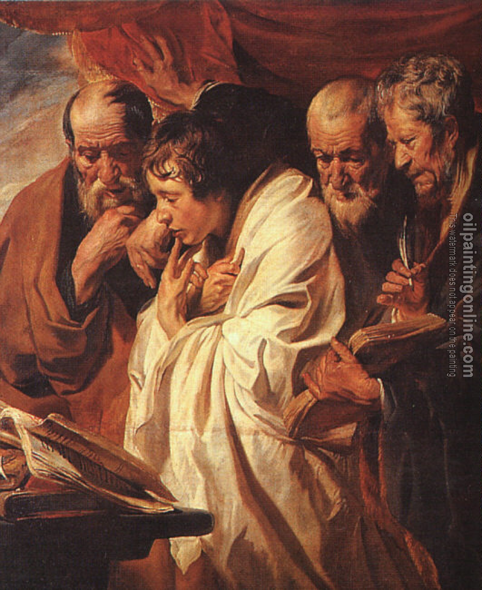 Jordaens, Jacob - Oil On Canvas